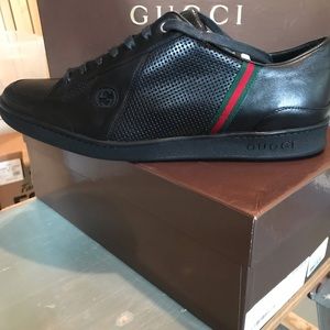 NIB Gucci Sneakers (black) -ONLY ONE PAIR LEFT!!!